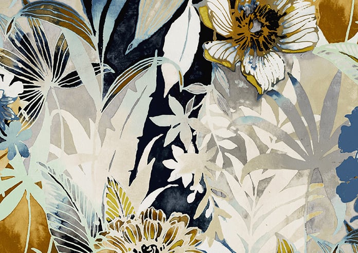 Bali, Navy - Twist&Fit Roman Blind - Image 8